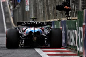 Gasly has been disqualified from qualifying at Baku for a technical infringement