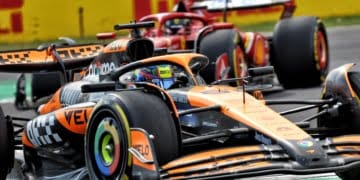 Stella: Leclerc’s Ferrari as quick as McLaren in F1 Italian GP race