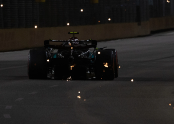 Lewis Hamilton was delighted with third in Singapore GP qualifying