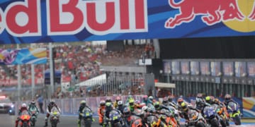 Ogura takes Moto2 championship lead with victory over Canet at Misano