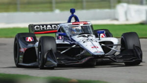 Chadwick ran the #25 on track at Barber Motorsports Park on Monday. Photo: Andretti