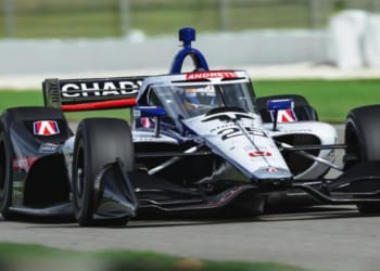 Chadwick ran the #25 on track at Barber Motorsports Park on Monday. Photo: Andretti