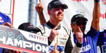 Foster is the first full season rookie set for the 2025 IndyCar season. Photo: Kevin Dejewski