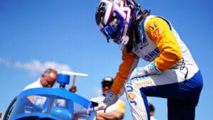 Simpson has been retained at CGR for his second IndyCar season. Photo: Kevin Dejewski