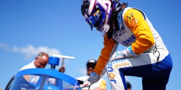Simpson has been retained at CGR for his second IndyCar season. Photo: Kevin Dejewski