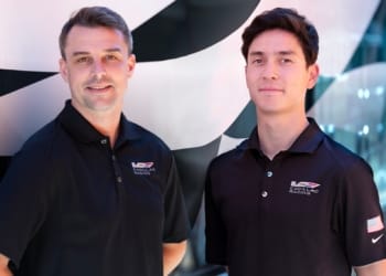 Earl Bamber (L) and Jack Aitken (R) will drive full-time for Action Express Racing in 2025