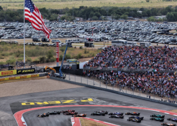 Verstappen's rivals fought hard into Turn 1