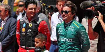 Ferrari's Carlos Sainz led praise upon Fernando Alonso ahead of the Spaniard's 400th GP