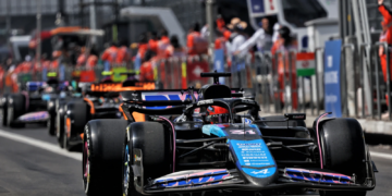Cars hit the Mexico GP track for the first time on Friday in FP1