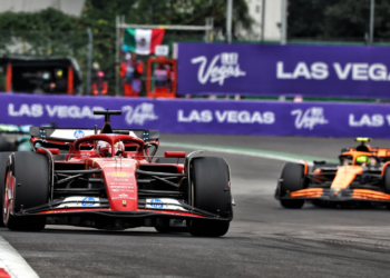 Charles Leclerc lost out on second to Lando Norris in Mexico