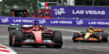 Charles Leclerc lost out on second to Lando Norris in Mexico