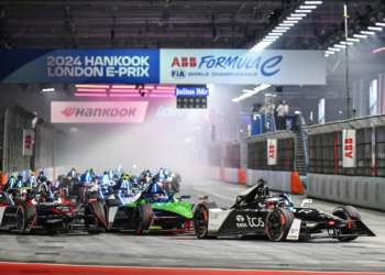 London E-Prix Race Start