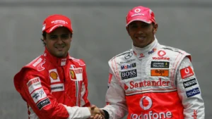 Felipe Massa lost the 2008 F1 title to Lewis Hamilton by a single point