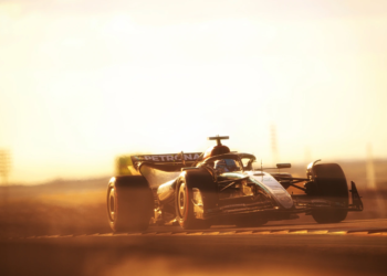 George Russell crashed out of qualifying on Saturday at COTA