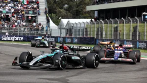 Mercedes boss Toto Wolff revealed George Russell lost significant downforce in Mexico