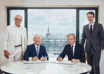 F1 has entered into a global partnership with LVMH