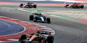 The stewards determined that no further action was needed for the incident between Lando Norris and Charles Leclerc after the US Sprint Race