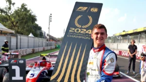 Leonardo Fornaroli clinched the 2024 F3 title at the final corner, on the final lap of the season