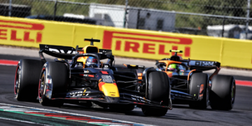 Max Verstappen revealed his Red Bull car characteristics had a part to play in his Lando Norris duel