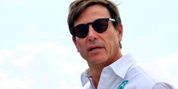 Toto Wolff branded the Red Bull front bib adjuster 'outrageous'