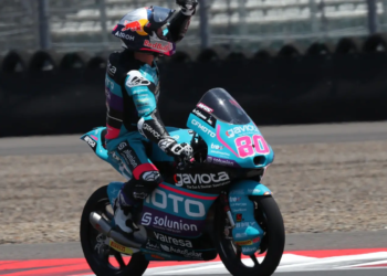 David Alonso took the Moto3 title with victory in Motegi