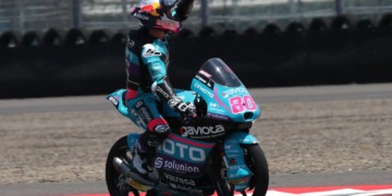 David Alonso took the Moto3 title with victory in Motegi