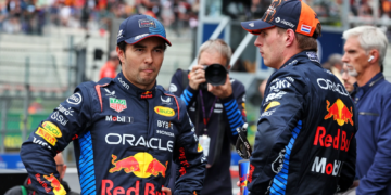 Sergio Perez and Max Verstappen have denied Red Bull gaining an advantage from its controversial ride height device