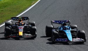 Red Bull and Alpine go wheel-to-wheel