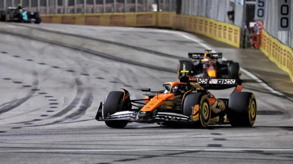 Lando Norris, Max Verstappen, Singapore