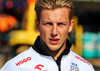 Liam Lawson has returned to the F1 grid with RB in Austin