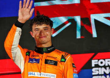 Lando Norris Singapore