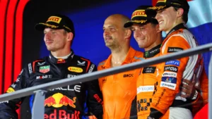 Max Verstappen Red Bull McLaren