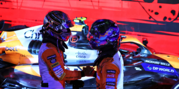 Lando Norris Oscar Piastri McLaren