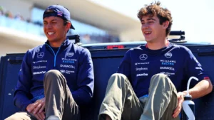 Alex Albon has praised Williams team-mate Franco Colapinto