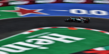 Lewis Hamilton was the lead Mercedes in FP3 at the Mexico City GP
