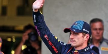 Max Verstappen secured a front row start at the Mexico City GP