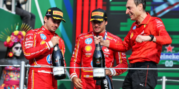 Ferrari boosted its title hopes in Mexico with another win