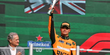 Lando Norris took second in the Mexico City GP