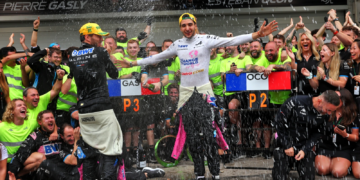 Esteban Ocon and Pierre Gasly scored Alpine a double podium in Brazil
