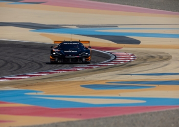 The #95 McLaren LMGT3 narrowly denied the #59 towards pole position