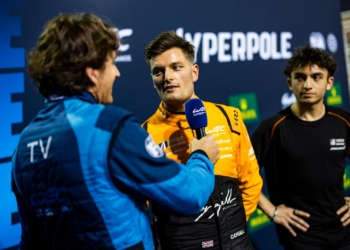 Josh Caygill claimed his first FIA World Endurance Championship pole position for United Autosports