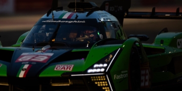 Lamborghini ran one car at each WEC round apart from Le Mans with both the WEC and IMSA cars
