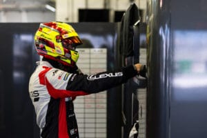 Ben Barnicoat is a factory driver for Lexus USA