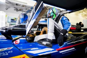 Frederik Vesti co-piloted the #2 Cadillac V-Series.R with Earl Bamber