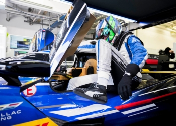 Frederik Vesti co-piloted the #2 Cadillac V-Series.R with Earl Bamber