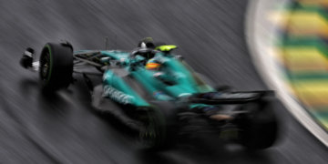 Fernando Alonso said the Aston Martin AMR24 felt like it had the 'handbrake' on in the Brazil GP