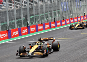 Oscar Piastri played the McLaren team game in the Brazil F1 Sprint