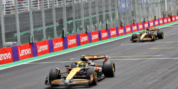 Oscar Piastri played the McLaren team game in the Brazil F1 Sprint