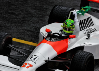 Lewis Hamilton said driving Ayrton Senna's McLaren was the 'greatest honour of my career'