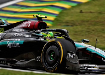 Fans will have the chance to put their names on Lewis Hamilton's Mercedes W15 in Abu Dhabi